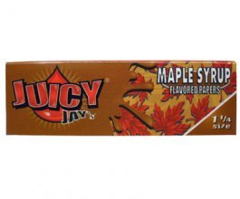 Juicy Jay's ochucené krátké papírky, Maple syrup, 32ks/bal.